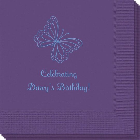 Sweet Butterfly Napkins